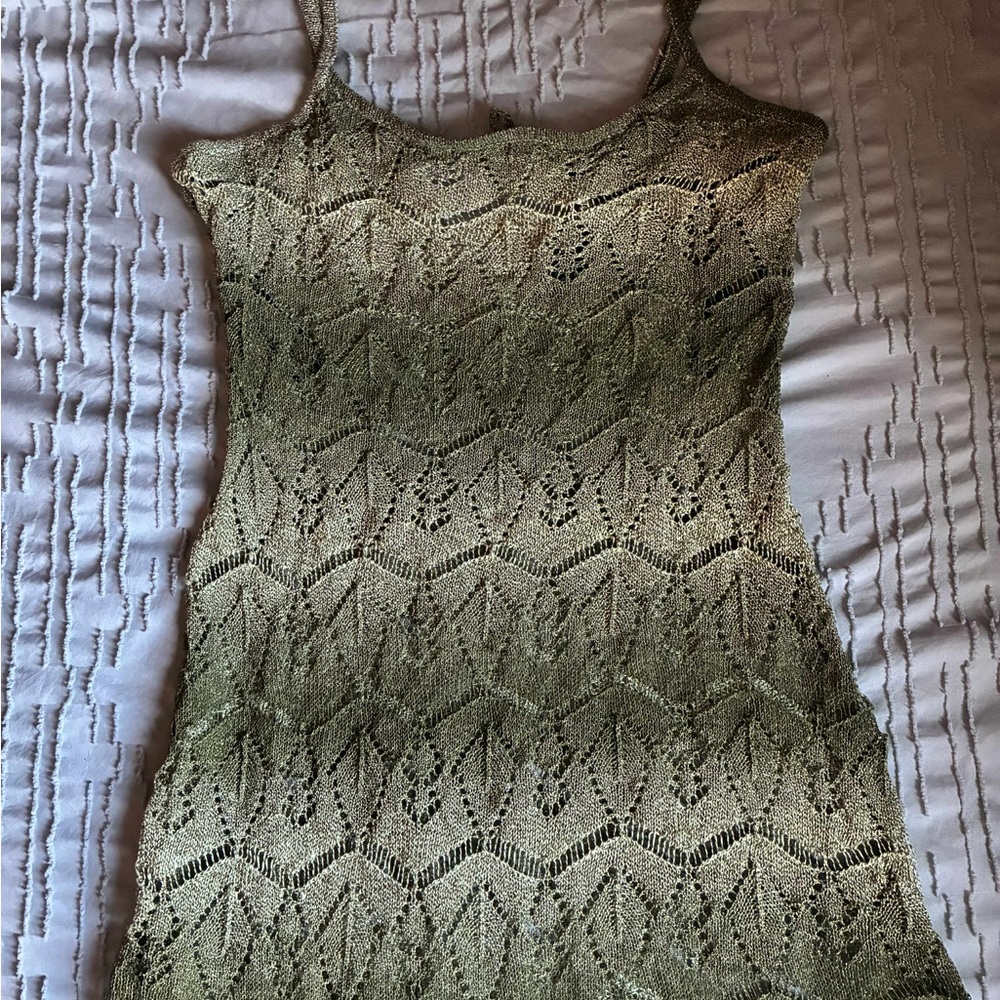 Forever 21 Olive Knit Top